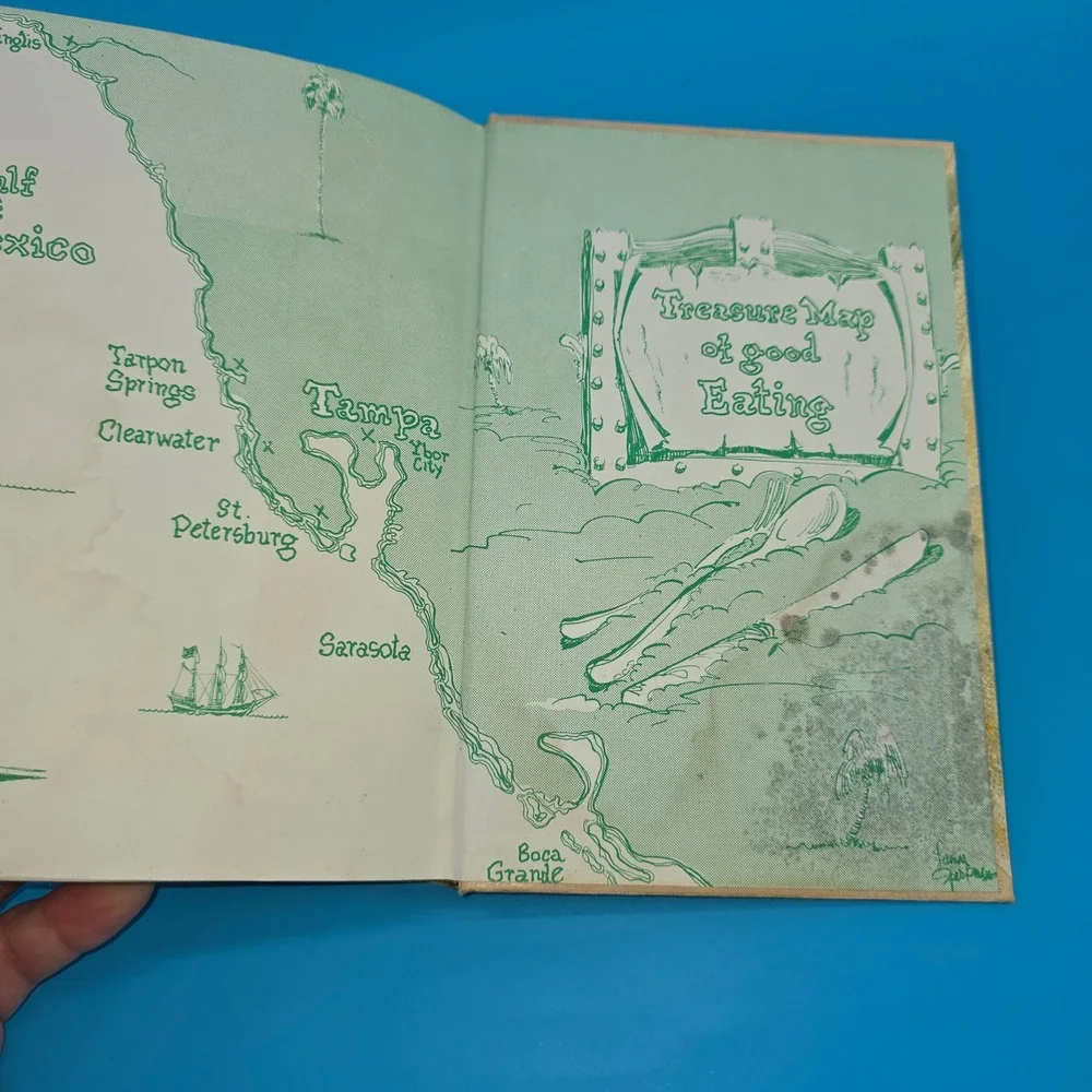 Vintage 1961 Gasparilla Cookbook by The Junior‎ League of Tampa